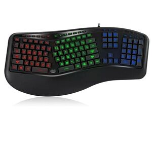 Adesso AKB-150EB Color Illuminated Ergonomic Keyboard